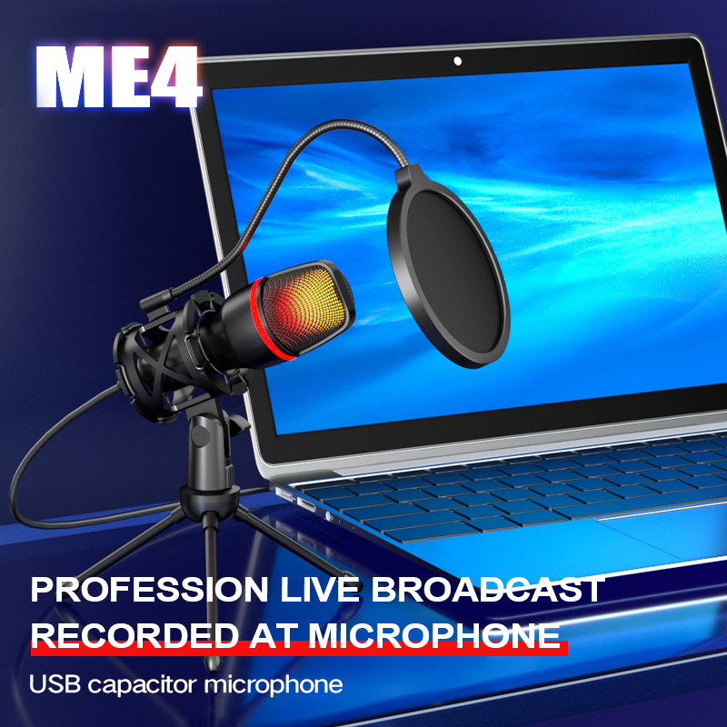 Youtube Gaming Accessories - Computer Condenser Microphone Professional For PC