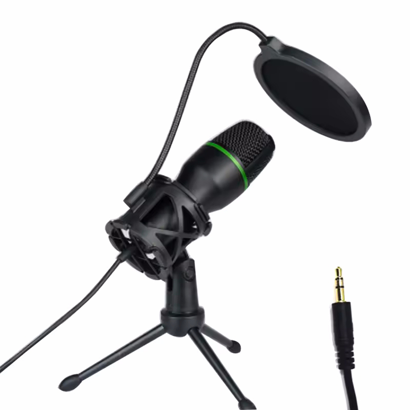 Youtube Gaming Accessories - Condenser Microphone USB Wired For PC