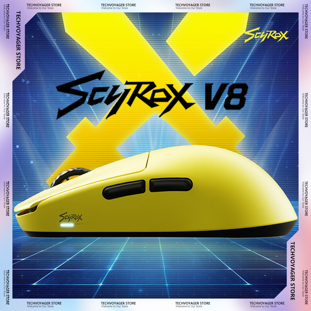 Gaming Accessories To Gift - Scyrox V8 Gaming Mouse Mouse PAW3950