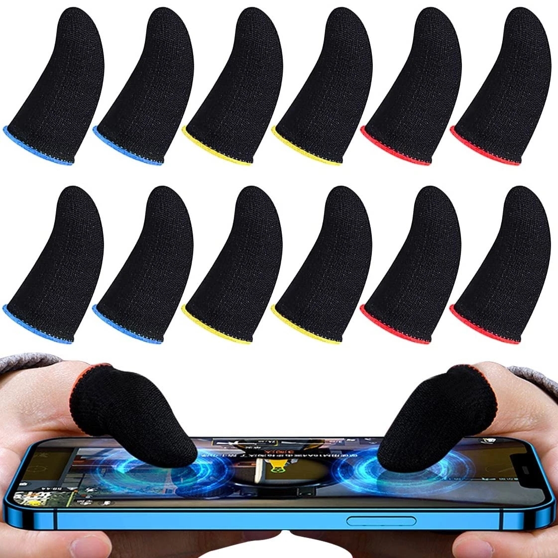 Gaming Accessories For Your Phone - Gaming Finger Sleeve Breathable Fingertips For