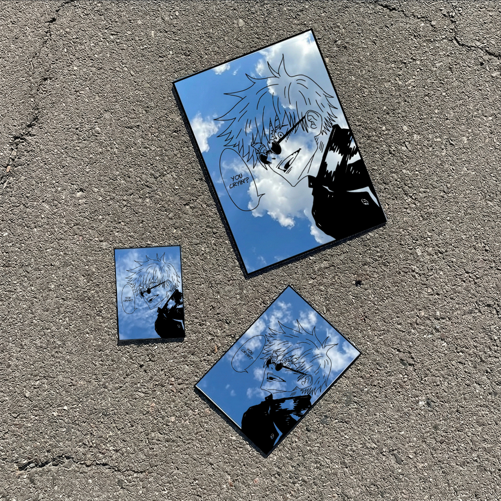Custom Design Anime Mirror Vin - Gaming Accessories To Gift recension och pris