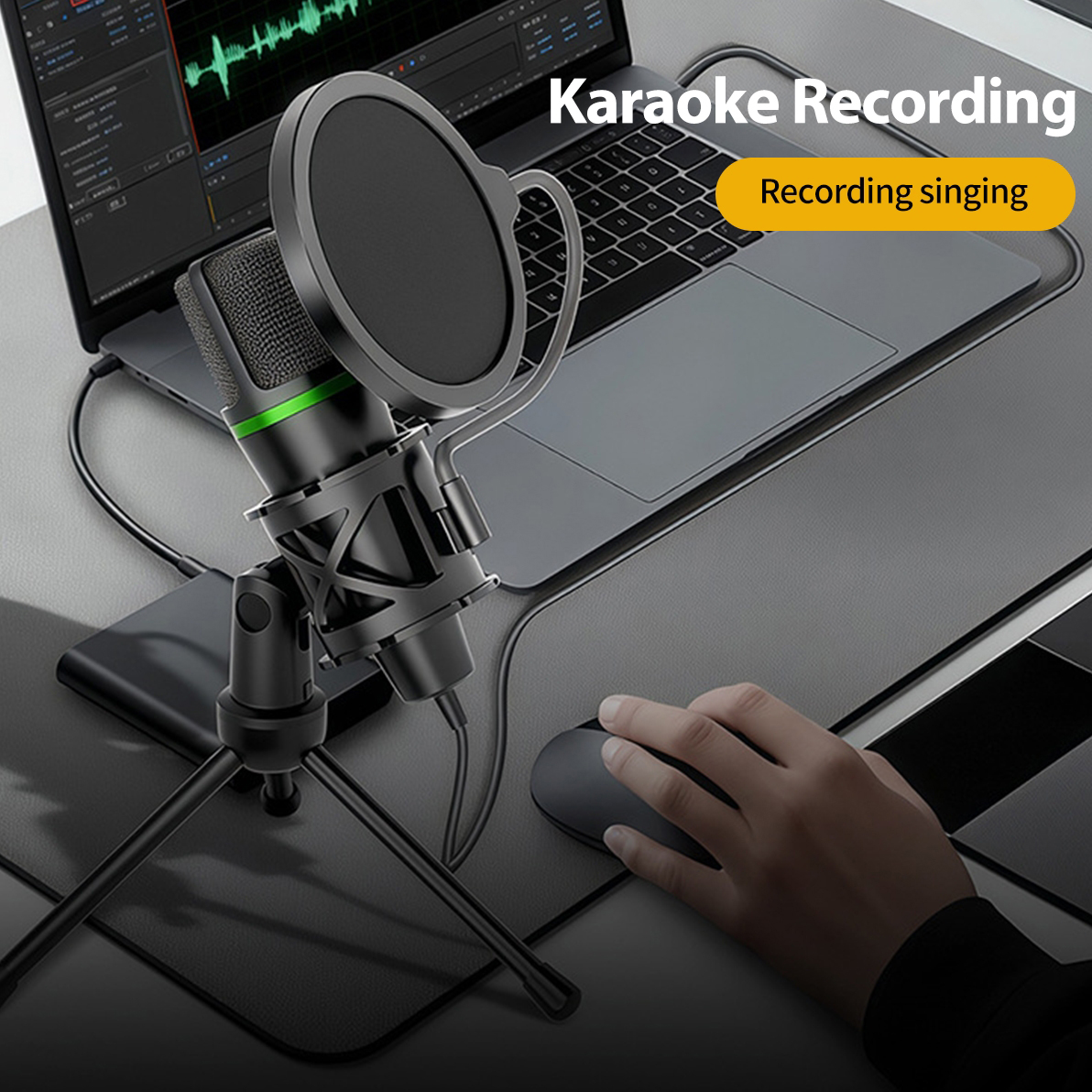 Condenser Microphone USB Wired - Youtube Gaming Accessories recension och pris