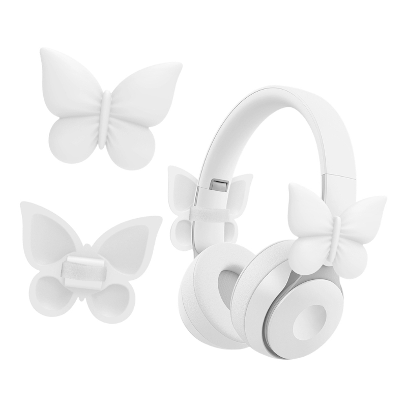 2Pcs Silicone Bowknot Earbuds  - Gaming Accessories Headset recension och pris