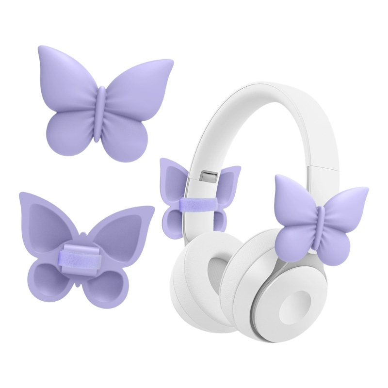 2Pcs Silicone Bowknot Earbuds  - Gaming Accessories Headset recension och pris