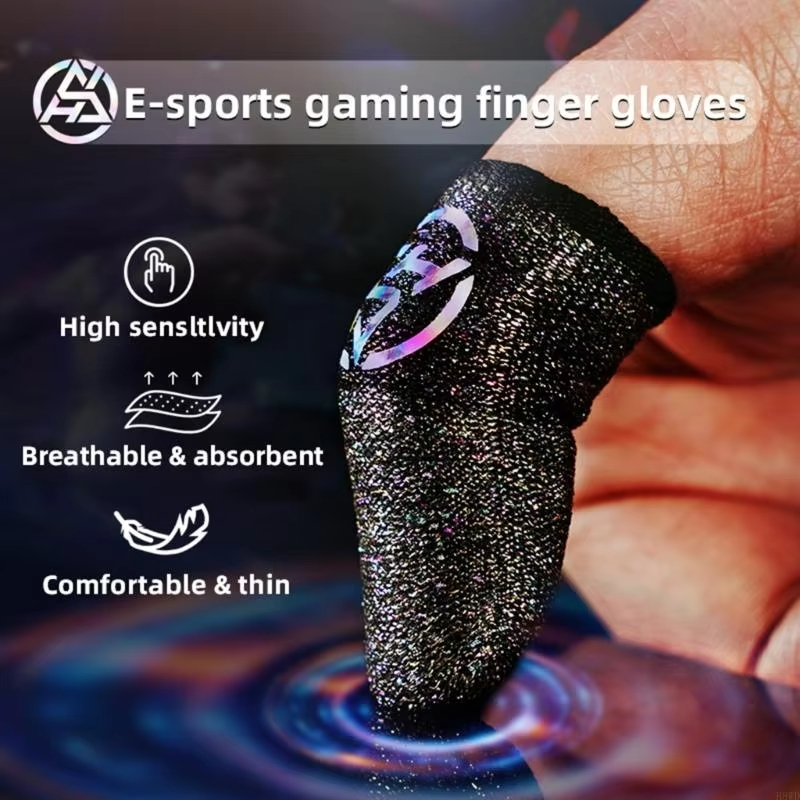 5 Pairs Game Finger Sleeve Sil - Gaming Accessories For Your Phone recension och pris