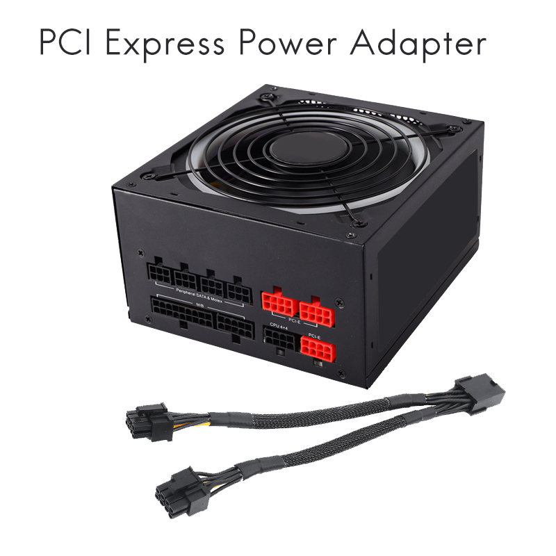 SMIEA 1PCS GPU PCIe 8 Pin Fema - Pcie Extension Cable recension och pris