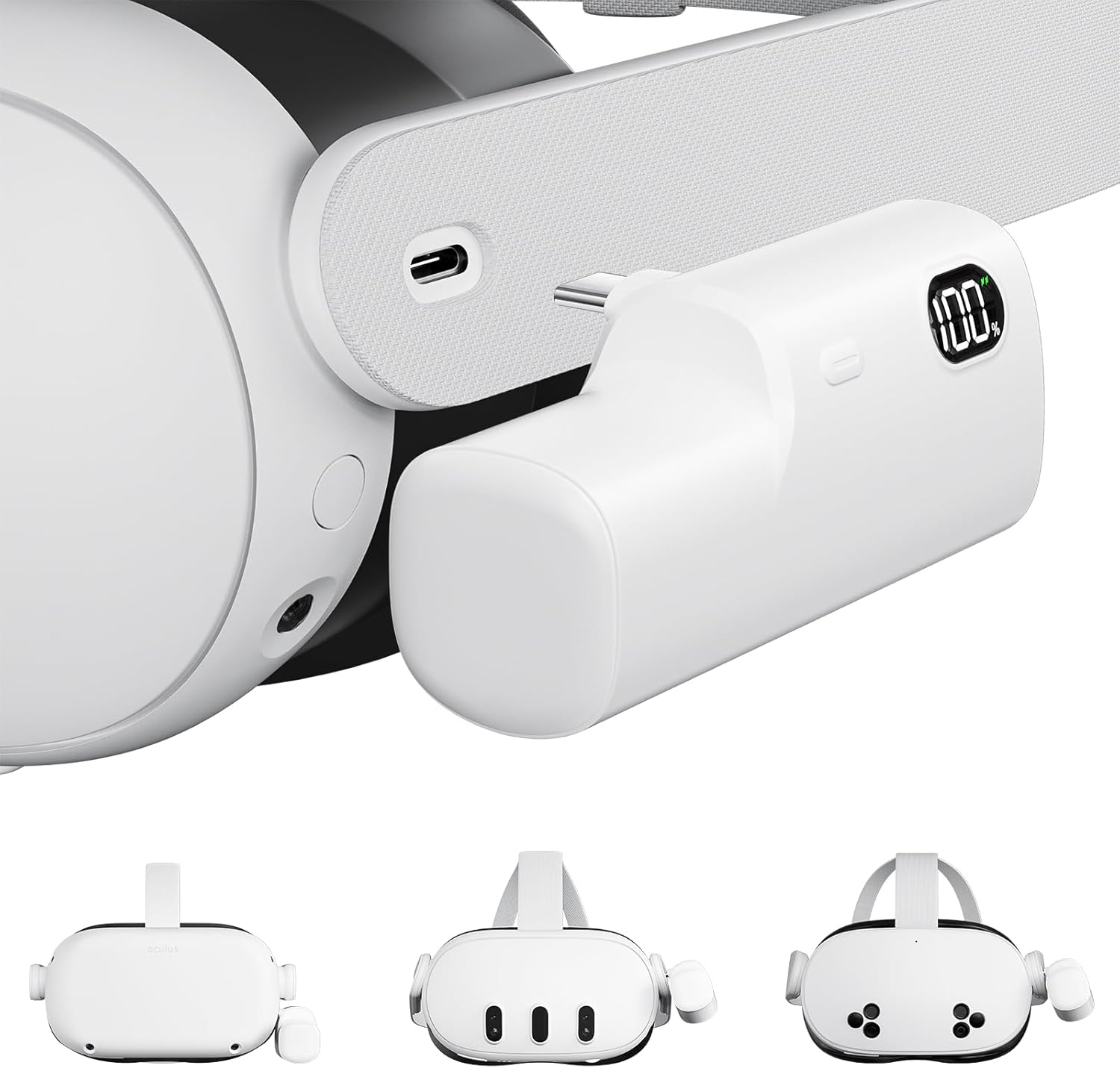 Battery Pack for Meta Quest 3/ - Gaming Accessories Headset recension och pris