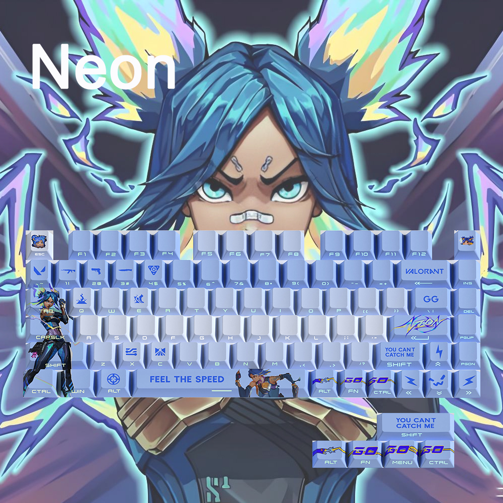 Keycaps Valorant Killjoy Gekko - Omen Gaming Accessories recension och pris