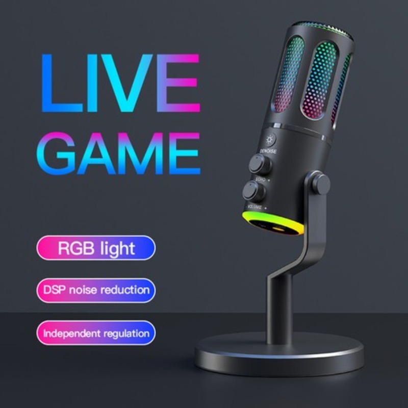 USBPlug & Play Desktop Microph - Youtube Gaming Accessories recension och pris