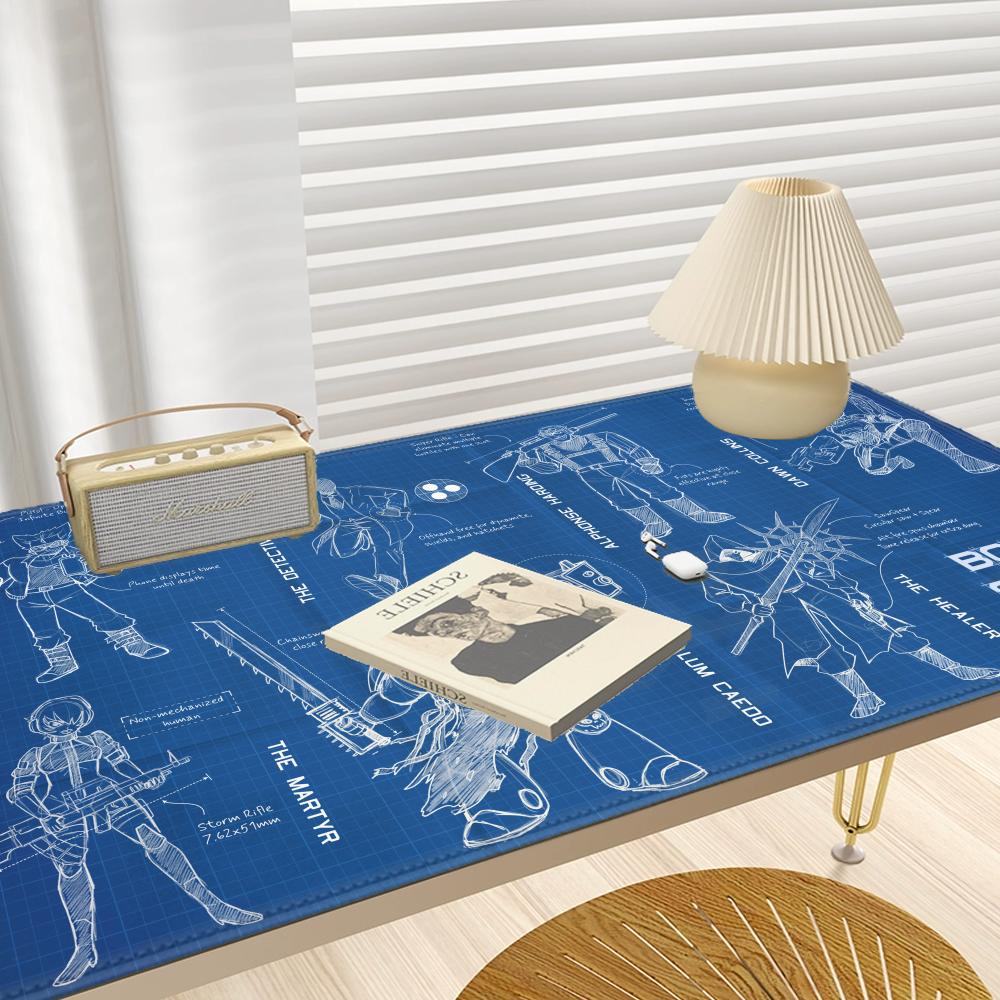 Black Large Mouse Pad Engineer - Gaming Accessories Drawing recension och pris