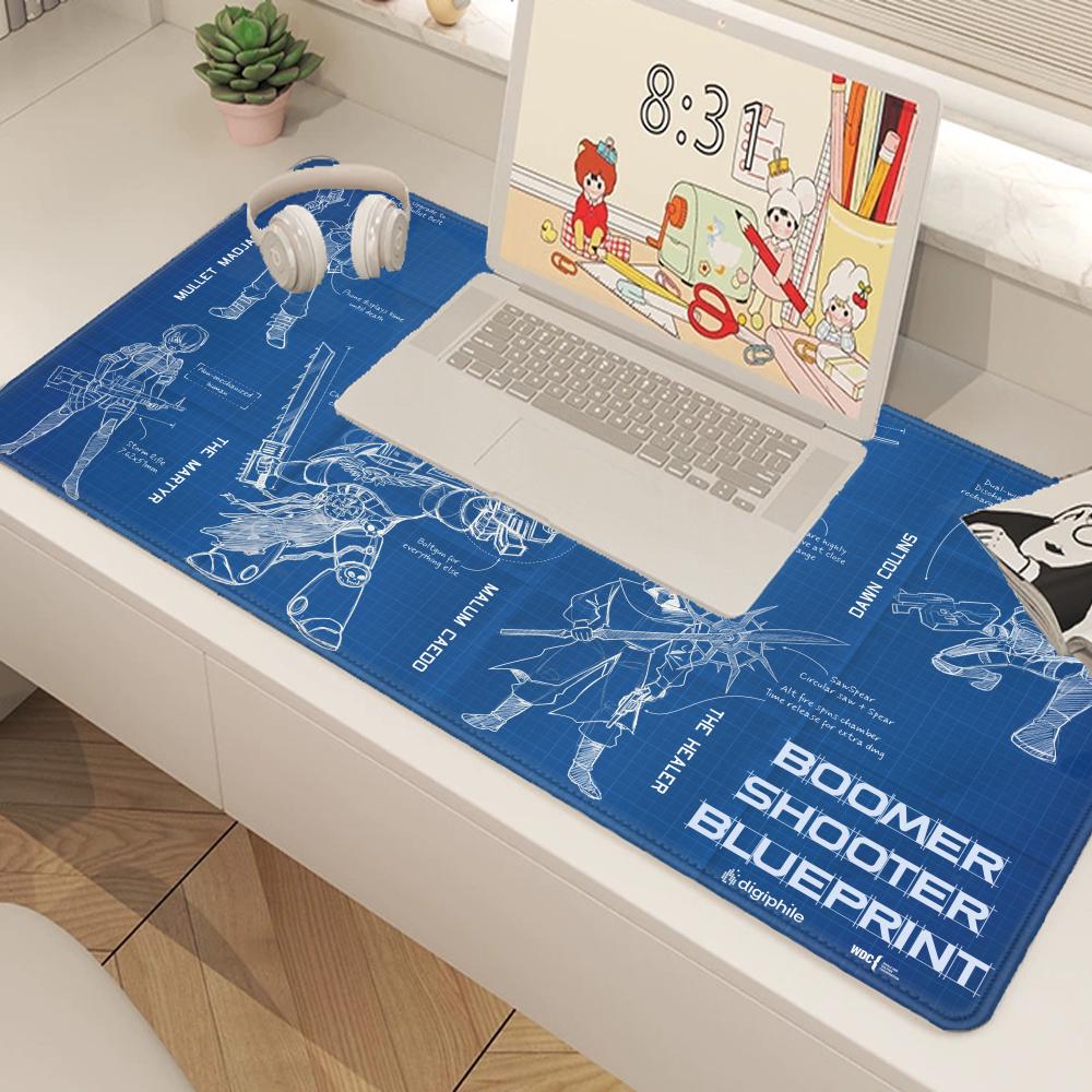 Black Large Mouse Pad Engineer - Gaming Accessories Drawing recension och pris