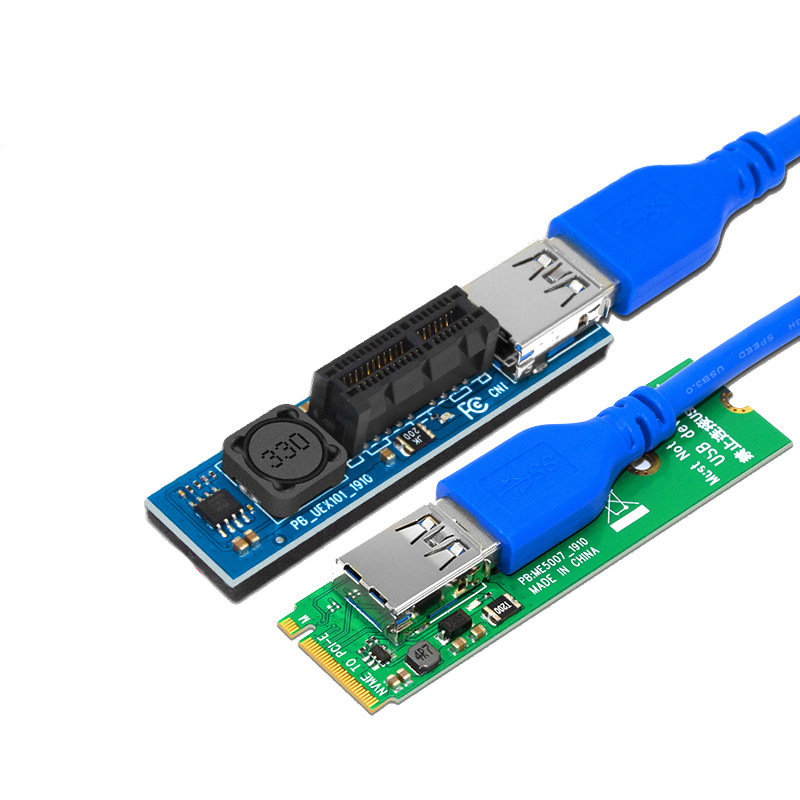 NVME M.2 M-Key to PCI-E X1 Ris - Pcie Extension Cable recension och pris