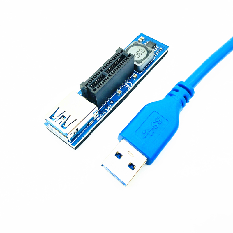 NVME M.2 M-Key to PCI-E X1 Ris - Pcie Extension Cable recension och pris