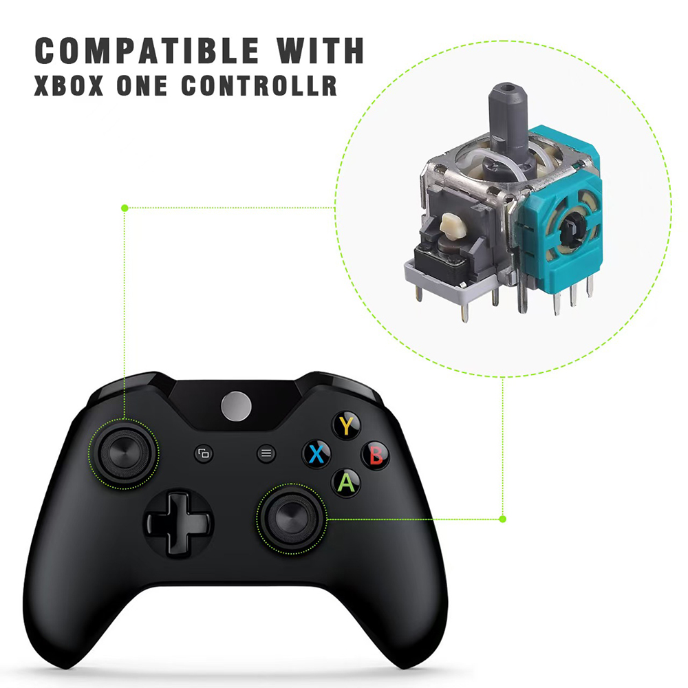 10pcs Replacement 3D Analog Jo - Gaming Accessories For Xbox Series X recension och pris