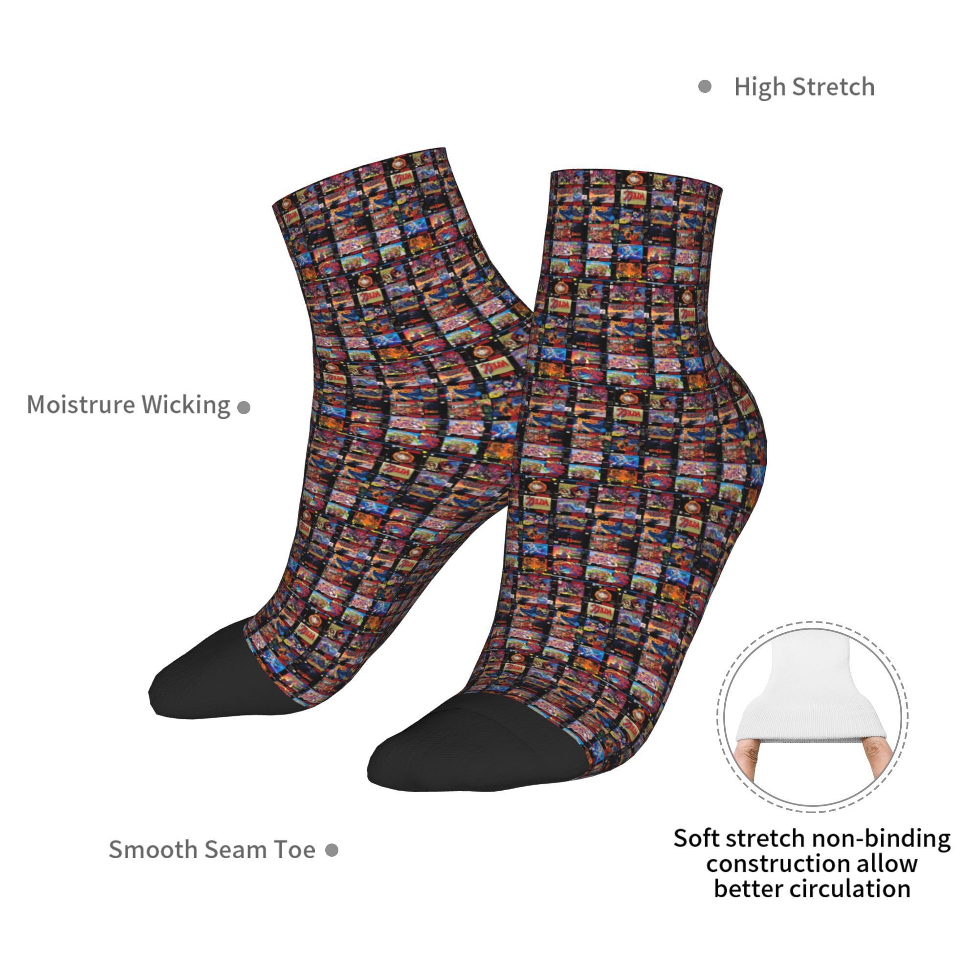 Retro Gaming boxes Socks Haraj - Youtube Gaming Accessories recension och pris