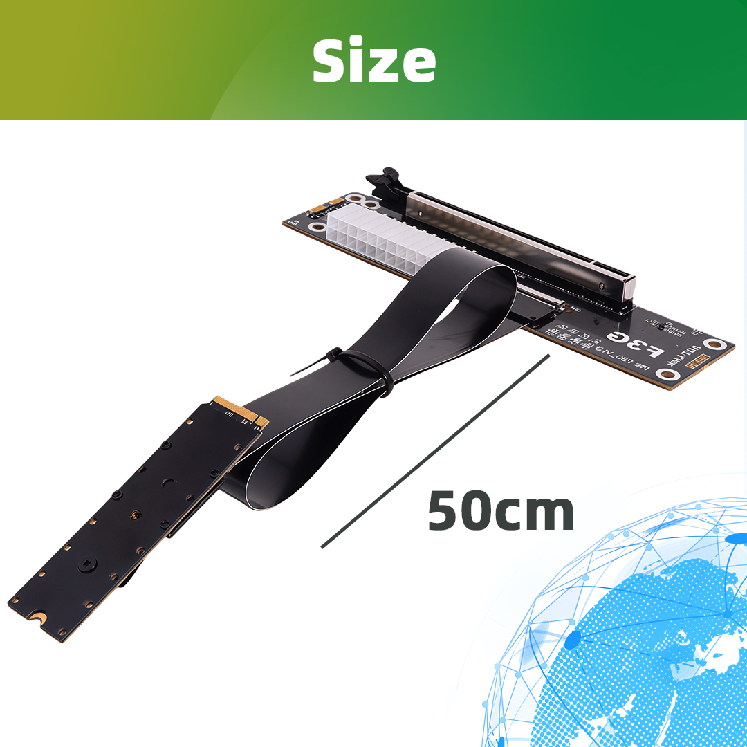 ADT-Link M.2 NVMe GPU Dock PCI - Pcie Extension Cable recension och pris