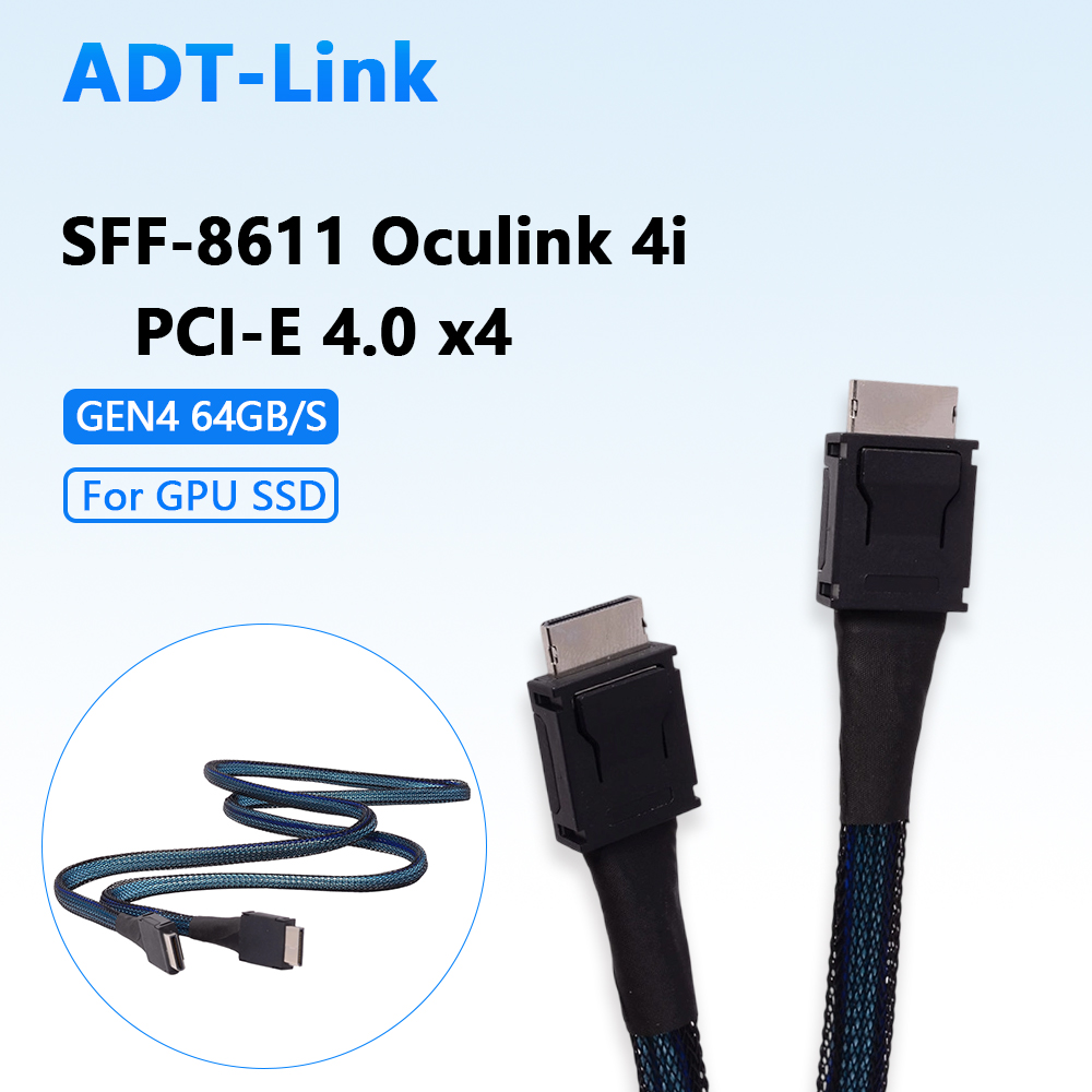 PCIE 4.0 X4 Oculink 4i / 4X Ca - Pcie Extension Cable recension och pris