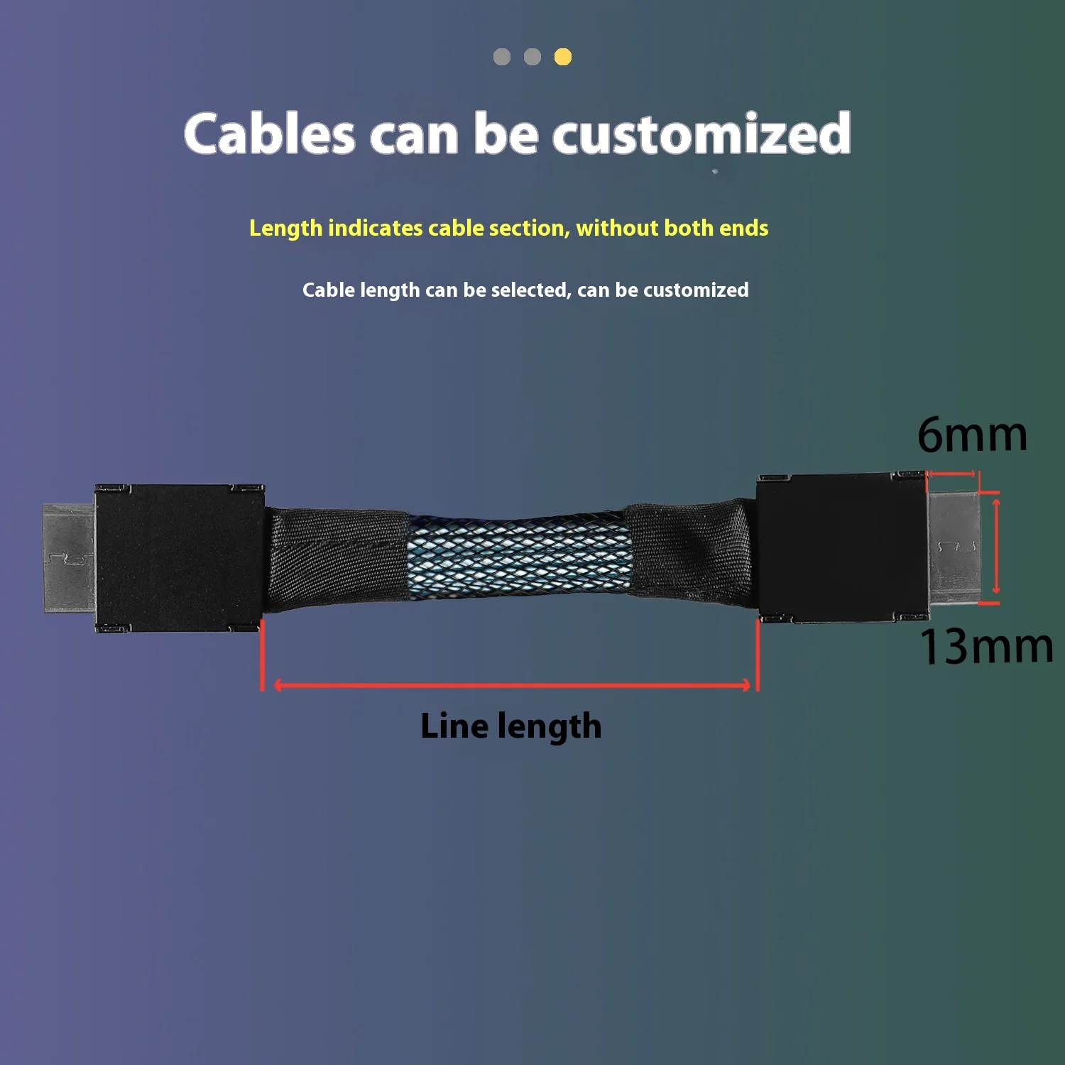 PCIE 4.0 X4 Oculink 4i / 4X Ca - Pcie Extension Cable recension och pris