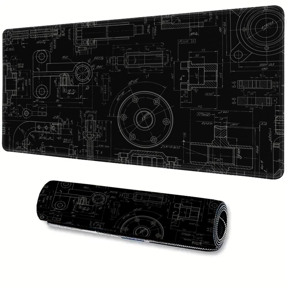 Mechanical Drawing Mouse Pad G - Gaming Accessories Drawing recension och pris