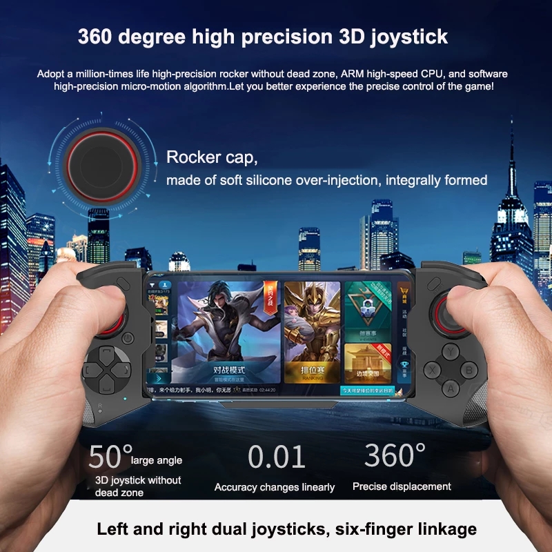 Cell Phone Gamepad Joystick Fo - Gaming Accessories For Your Phone recension och pris