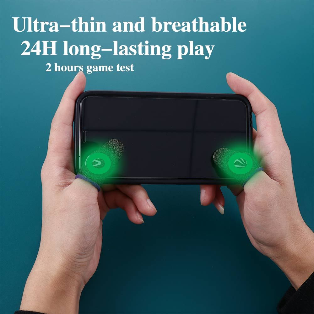 1 Pair Gaming Fingertip Gloves - Gaming Accessories For Your Phone recension och pris