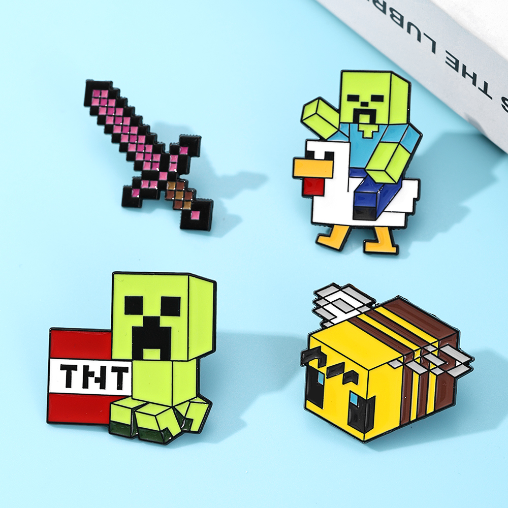 4pcs Cute Baby Zombie Chicken  - Gaming Accessories To Gift recension och pris