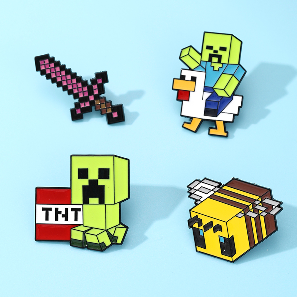 4pcs Cute Baby Zombie Chicken  - Gaming Accessories To Gift recension och pris
