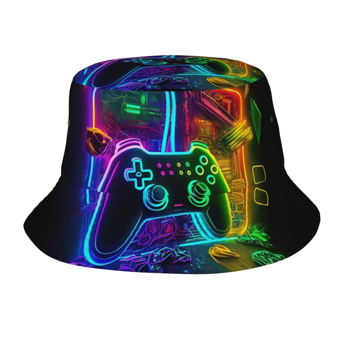 Video Game Bucket Hat Beach Ha - Gaming Accessories In China recension och pris