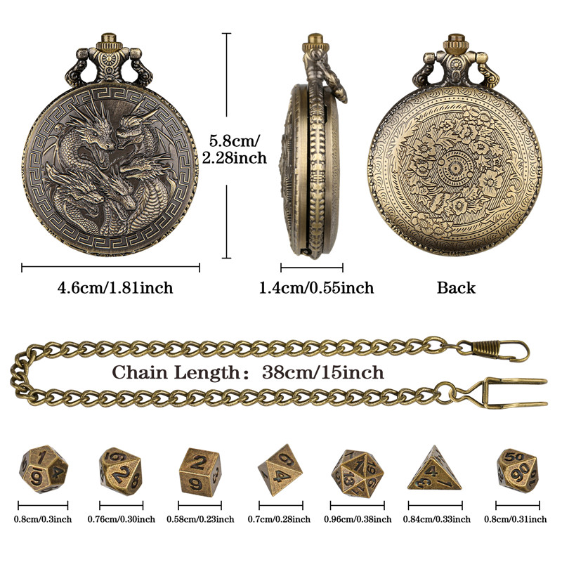 Steampunk Five Dragon Head Poc - Gaming Accessories For Table recension och pris
