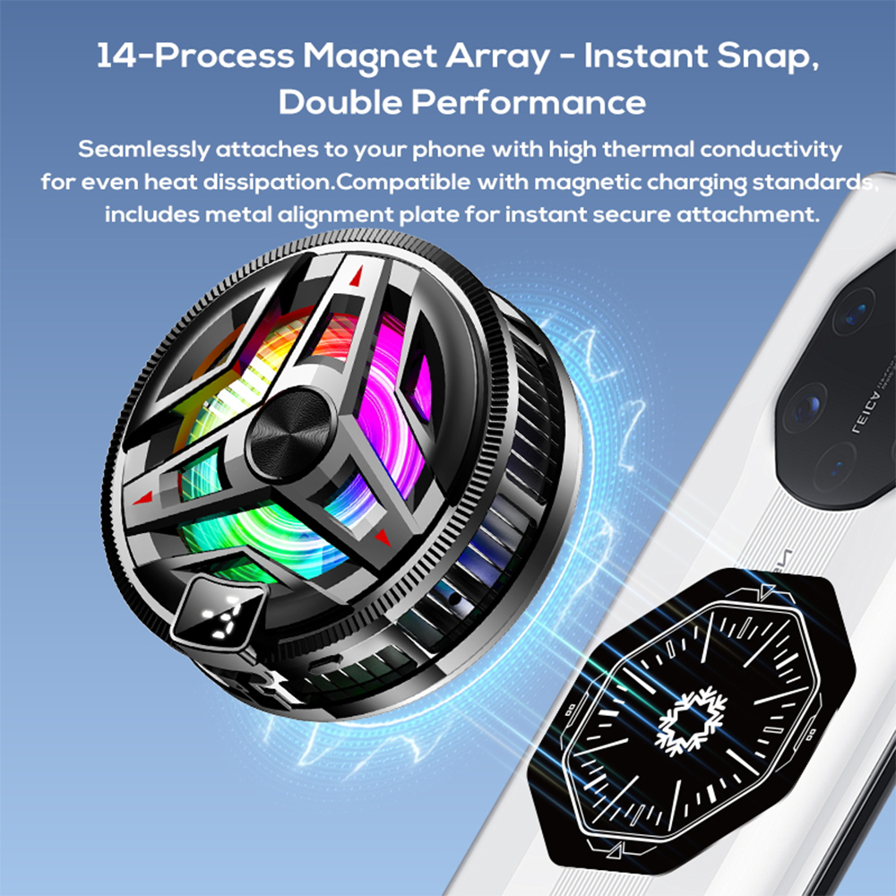 Mobile Phone Ice Cooler Magnet - Gaming Accessories For Your Phone recension och pris