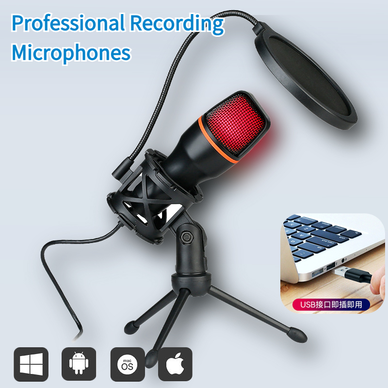 ME4 USB/3.5MM Condenser Microp - Youtube Gaming Accessories recension och pris