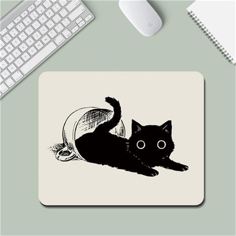 Mouse Mat Cat Mause Pad Cute C - Gaming Accessories For Table recension och pris