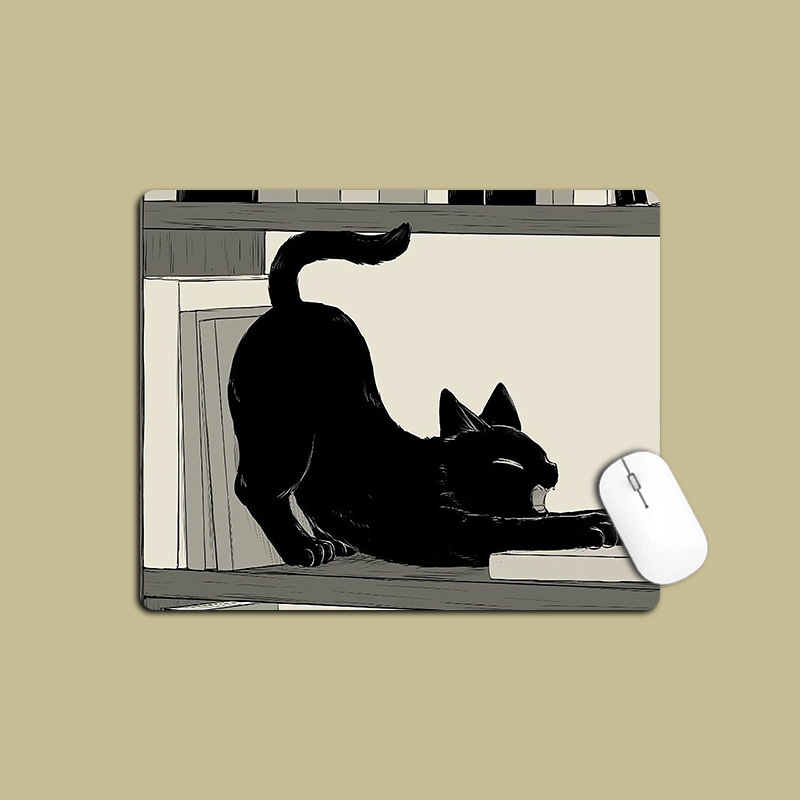 Mouse Mat Cat Mause Pad Cute C - Gaming Accessories For Table recension och pris