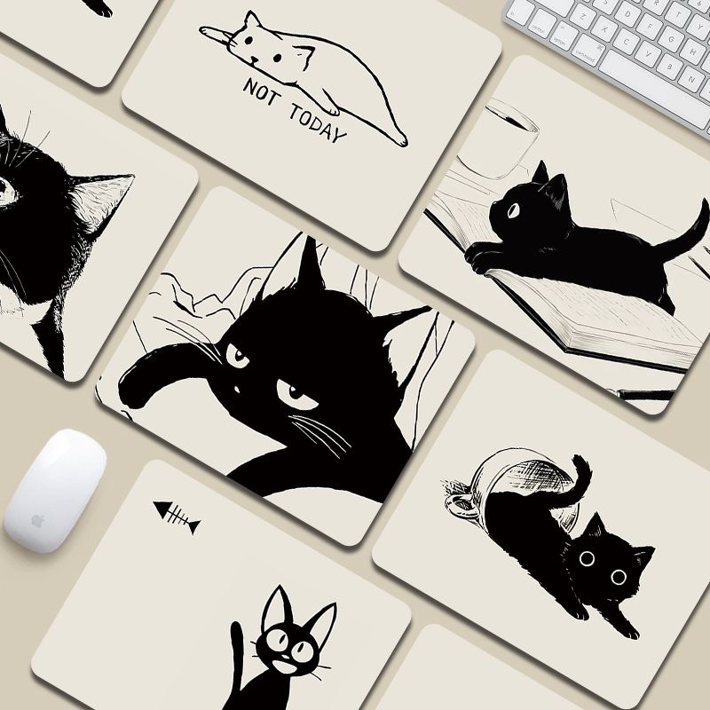 Mouse Mat Cat Mause Pad Cute C - Gaming Accessories For Table recension och pris