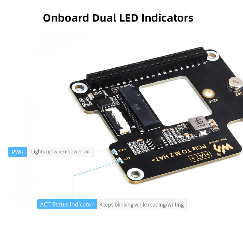 Raspberry Pi 5 PCIe to M.2 HAT - Pcie Extension Cable recension och pris