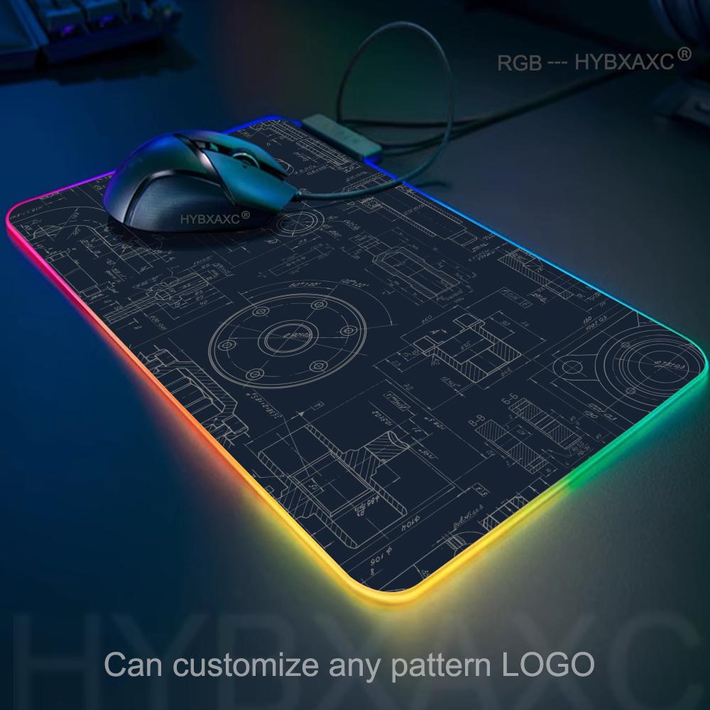 Mechanical Drawing RGB Mouse P - Gaming Accessories Drawing recension och pris