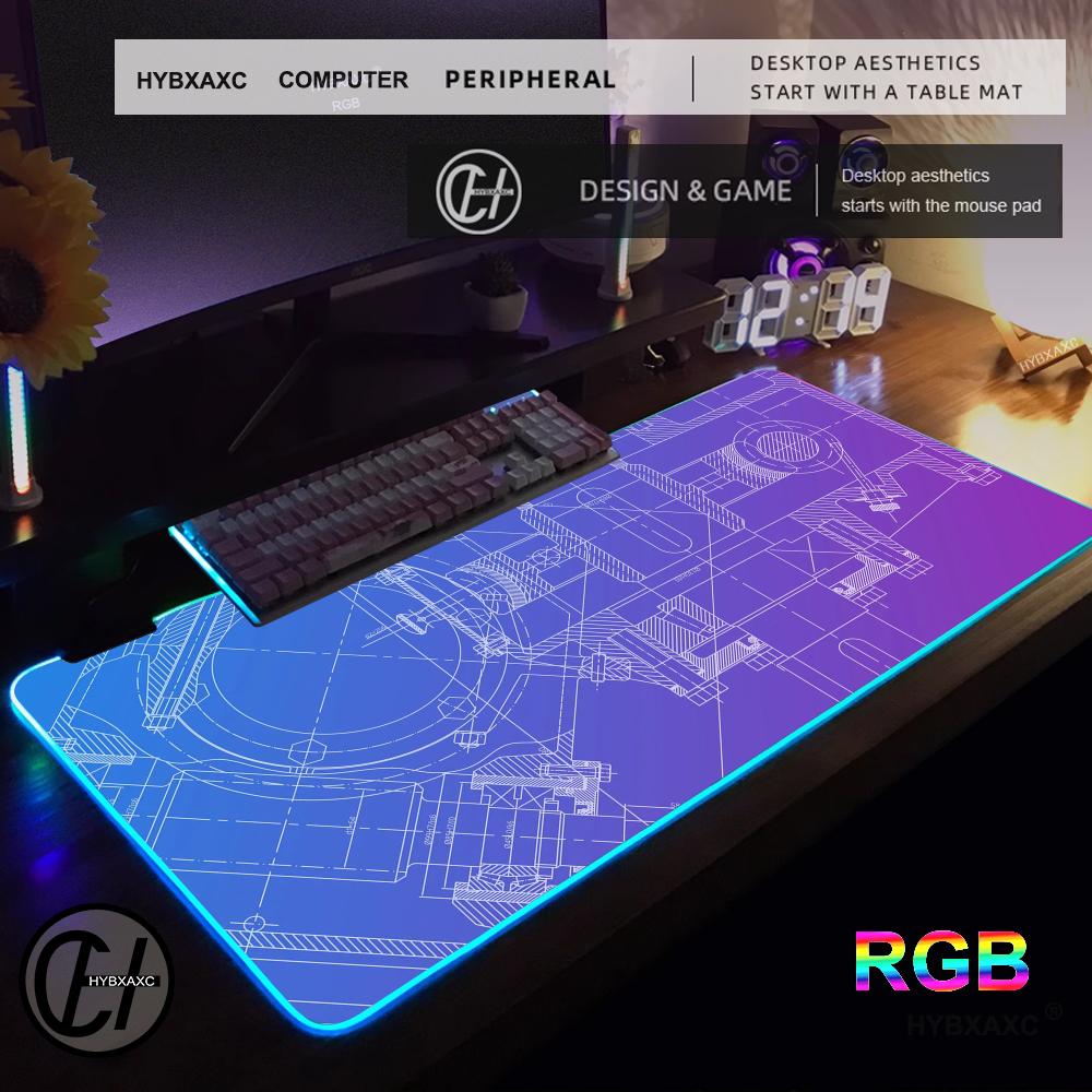 Mechanical Drawing RGB Mouse P - Gaming Accessories Drawing recension och pris