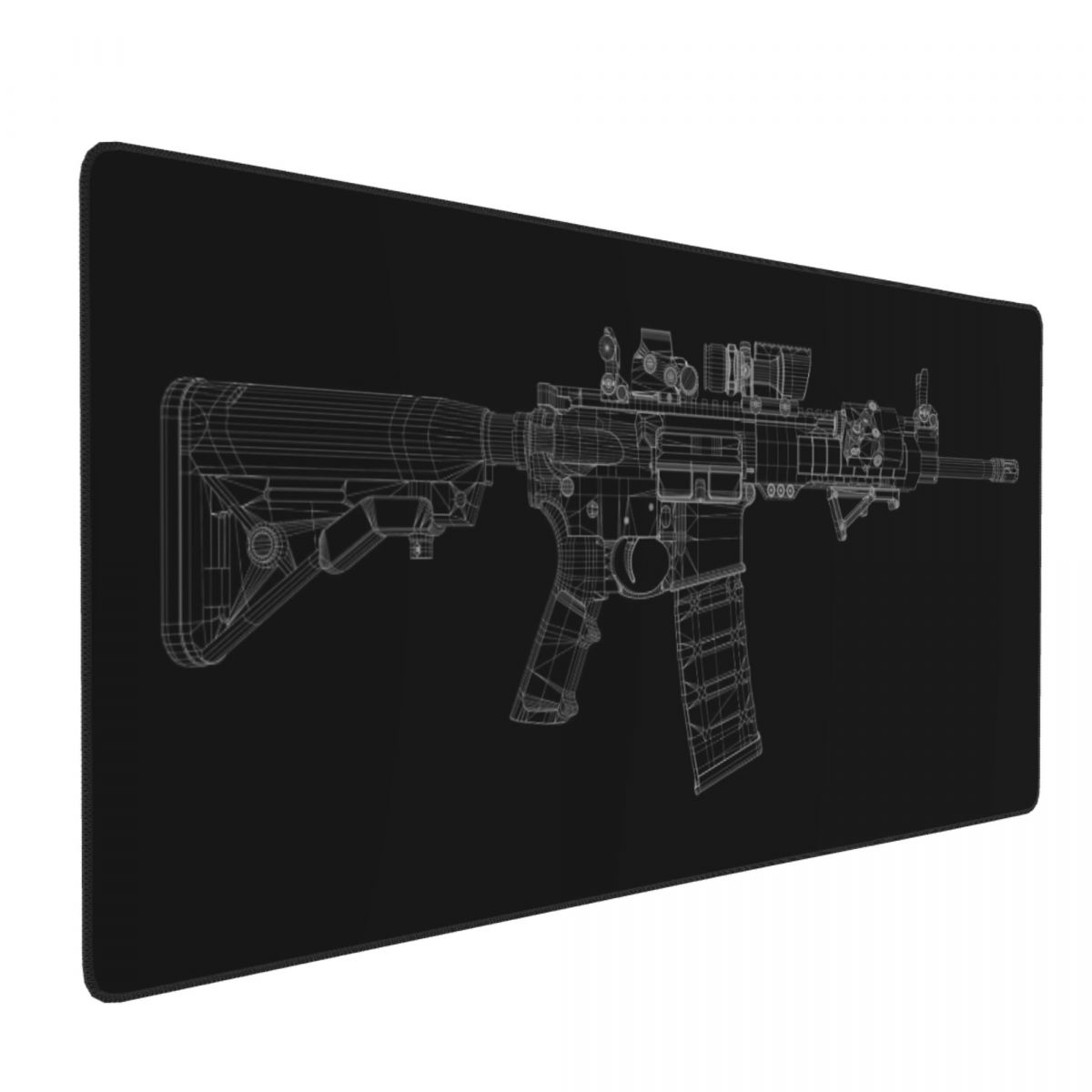 Large Mouse Pad Gun Mechanical - Gaming Accessories Drawing recension och pris