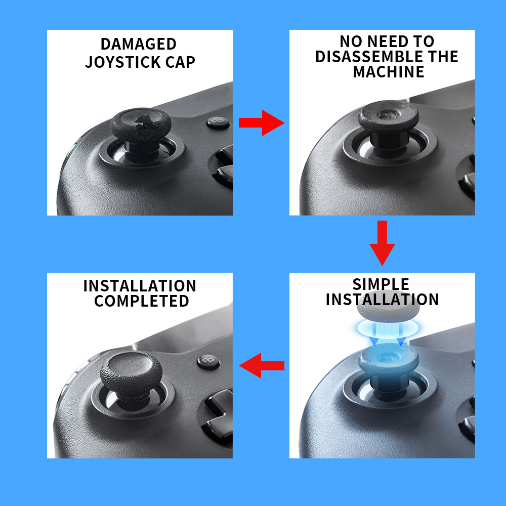 Joystick Replacement Caps for  - Gaming Accessories For Xbox Series X recension och pris